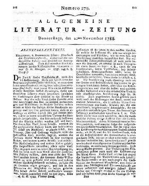 Metzger, Joh[ann] Daniel: Handbuch der Staatsarzeneykunde : enthaltend die medicinische Policey und gerichtliche Arzeneywissenschaft. - Züllichau : Frommann, 1787