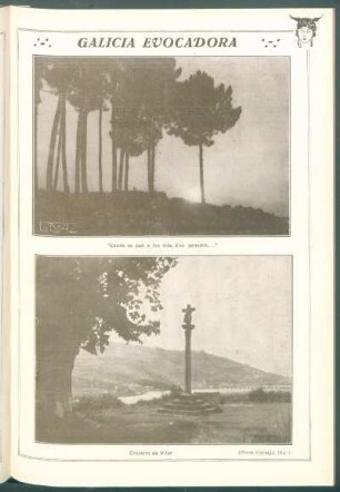 "Cando se pon a lua tras d'os penedos..." [Fotografía]
