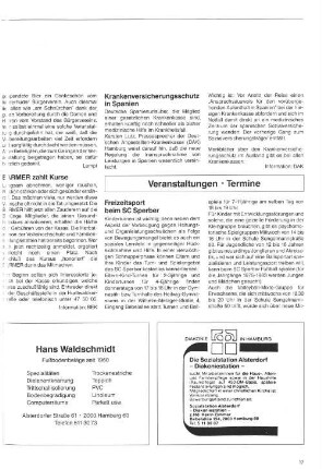 Veranstaltungen - Termine