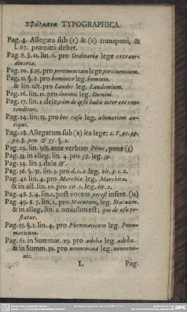 Sphalmata Typographica