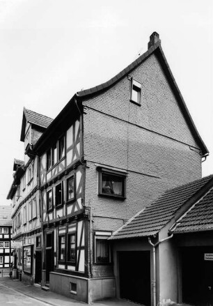 Fachwerkwohnhaus; Alsfeld, Hersfelder Straße 5