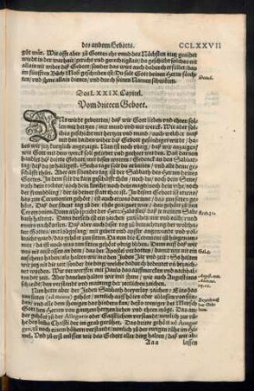 Das LXXIX. Capitel. Vom dritten Gebott.