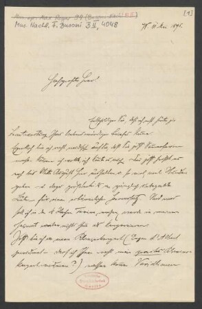 Brief an Ferruccio Busoni : 11.05.1895