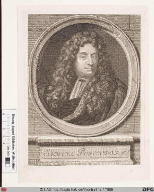 Bildnis Samuel Pufendorf (1694 Frhr. von)