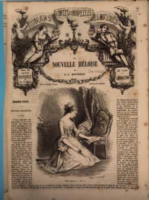 La nouvelle Héloise : Par J[ean] J[acques] Rousseau