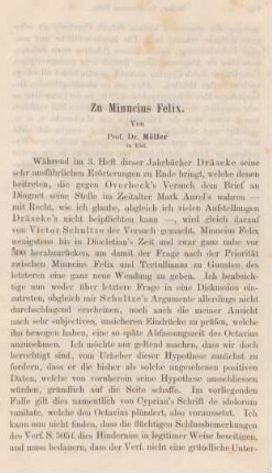 757-758 Zu Minucius Felix