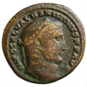 Münze, Follis, 310 n. Chr.