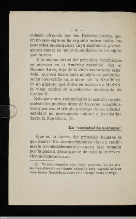 La "sociedad de naciones"
