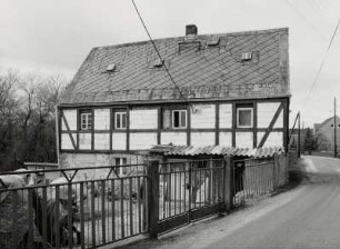 Medingen. Wohnhaus. Ottendorfer Straße 14 (Anfang 19. Jahrhundert). Straßenansicht