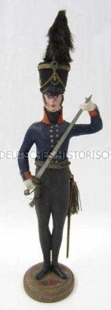 Modellfigur eines Leutnants, 1. Ostpreußisches Infanterie-Regiment