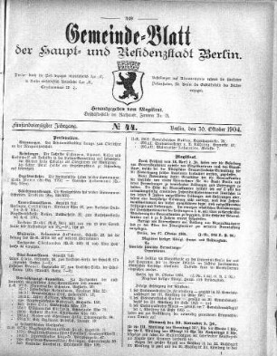 1904,44: No. 44, 30. Oktober 1904