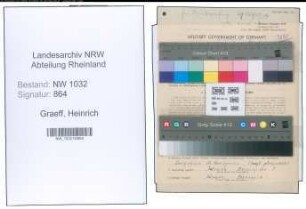 Entnazifizierung Heinrich Graeff , geb. 24.11.1912 (Polizeiassistent)