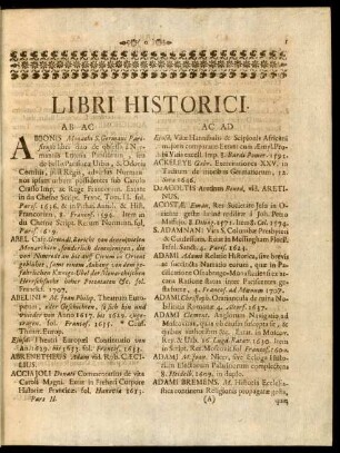 Libri Historici.