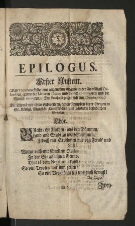 Epilogus.