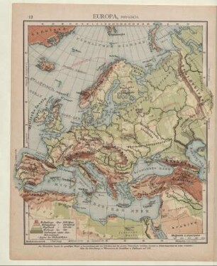 Europa, physisch
