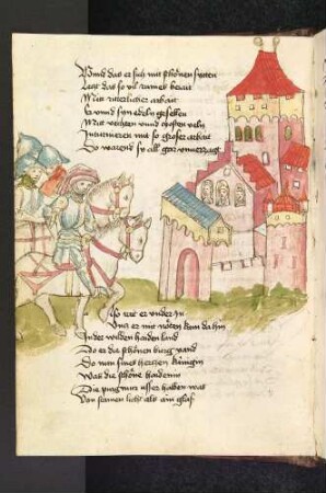 Witige von dem Jordan und seine Leute erreichen die Burg Belyants