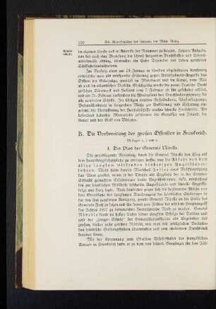 1. Der Plan des Generals Nivelle.