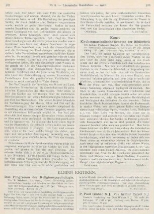 387-392 Kleine Kritiken