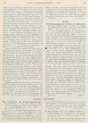 387-392 Kleine Kritiken