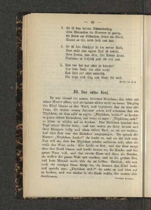 39. Der süsse Brei.