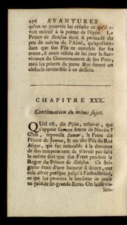Chapitre XXX. Continuation du même sujet.
