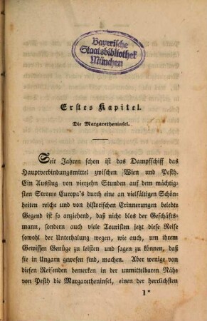 Die Jacobiner in Ungarn oder die Verschwörung des Abts : Originalroman von Franz Pulszky. 1