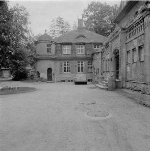 Herrenhaus Bagenz : Herrenhaus Bagenz, Ansicht Schmalseite mit Seitenflügel