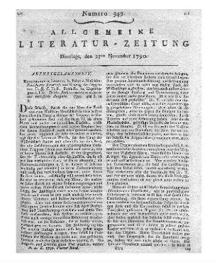 Lefébure de Saint-Ildephont, G. R.: Sichere, leichte und auf Erfahrung gegründete Arth sich selbst ohne grosse Kosten und ohne Hülfe eines Arztes von den verschiedenen Arten der Gonorrhoe oder Tripper zu heilen. 2. Ausg. Für das männliche und weibliche Geschlecht. Nebst den venerischen Recepten und des neuerfundnen antivenerischen Mittels. Ins Teutsche übers. durch G. von E...r. Jena: Melchior 1789