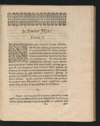 Thesis I. - XXIV.
