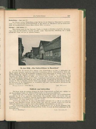Rückkehr zum Fachwerkbau