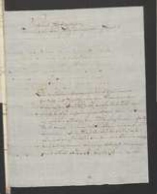 Brief von Ludwig Philipp Aschoff an Regensburgische Botanische Gesellschaft