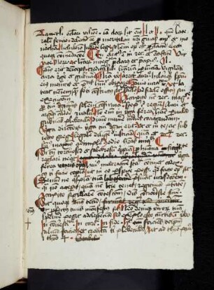 158r-158v eingeschoben: Collatio in proclamatione rectoratus