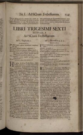 Libri Trigesimi Sexti.