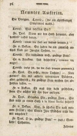 Neunter Auftritt