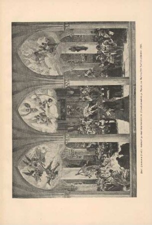 Entwurf zu einer Wandmalerei im Protestationsdom zu Speyer, 1900