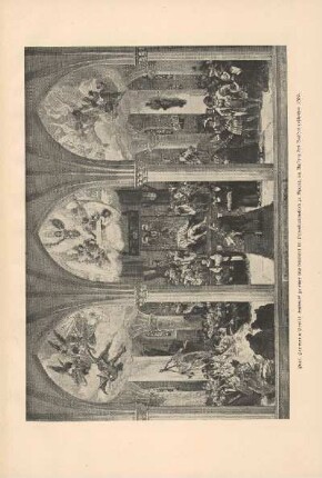Entwurf zu einer Wandmalerei im Protestationsdom zu Speyer, 1900