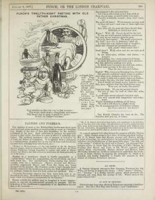 Punch's Twelfth-Night parting with old Father Christmas