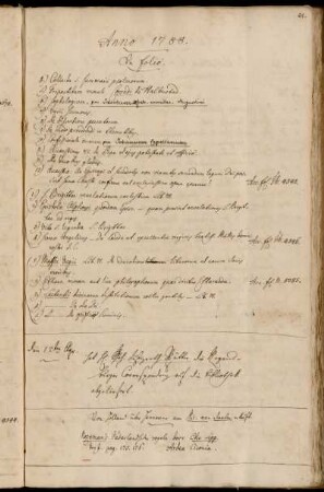 den 12ten Apr. hat H. Geh. Justizrath Pütter die Regensburger Correspondenz auf die Bibliothek abgeliefert. - Von Holland über Hannover von Nic. van Daalen erkauft.