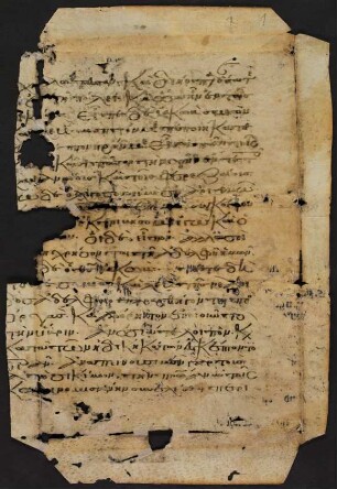 Catena graeca in Genesim (Fragm. ad Gn 34,29-35,2, Bl. 2r-v in Hdschr. 316)