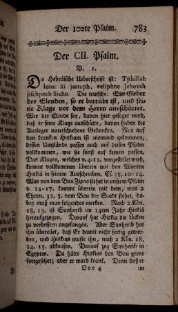 Der CII. Psalm.