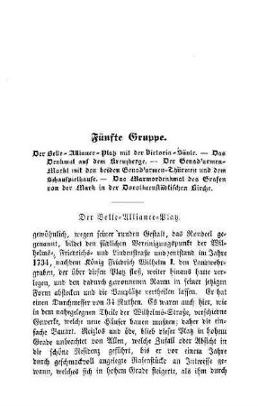 Der Belle-Alliance-Platz