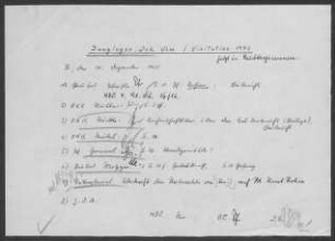 Jungingen: Visitationsbericht mit Pfarrbericht 1952