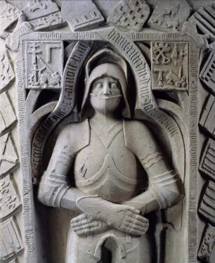 Grabstein des geldrischen Erzkämmerers Ritter Arnold von Haff, gestorben 1505