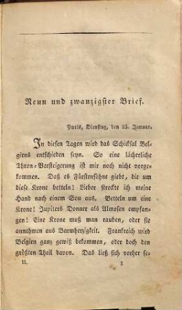 Gesammelte Schriften, 10. Briefe aus Paris: 1830 - 1831, Zweiter Theil