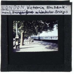 London, Waterloo Bridge,London, Hungerford Bridge,London, Victoria Embankment