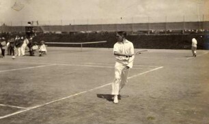 Privatalbum mit Karlsruher Motiven. Tennisturnier