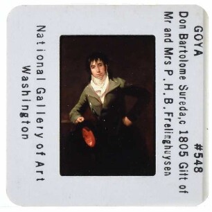 Goya, Porträt des Bartolomé Sureda y Miserol