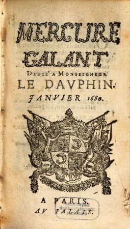 Le mercure galant. 1680, 1