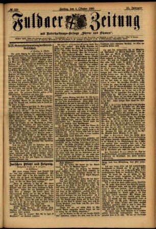 Ausgabe vom Freitag, den 04. Oktober 1895.