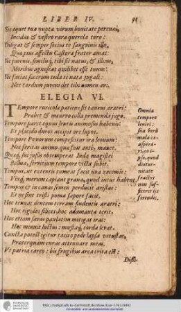 Elegia VI.